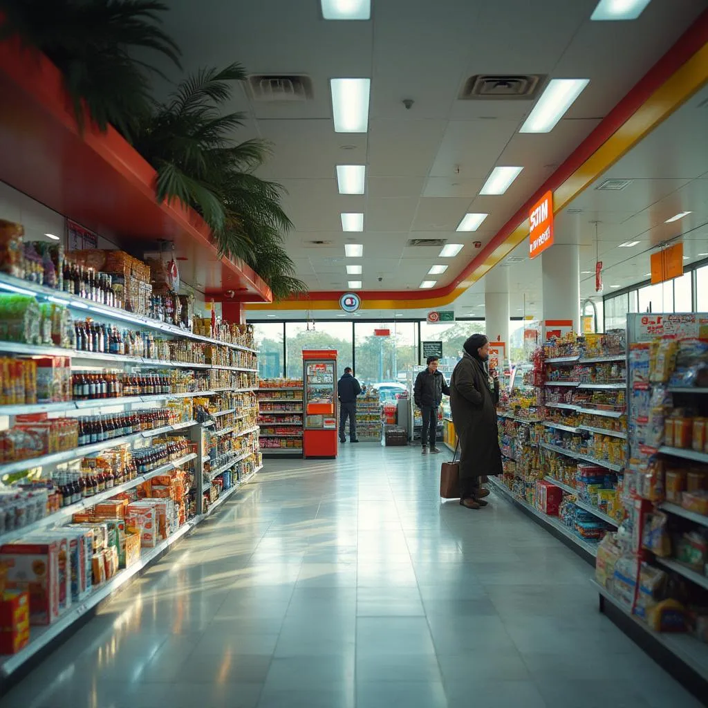 Tienda de conveniencia moderna